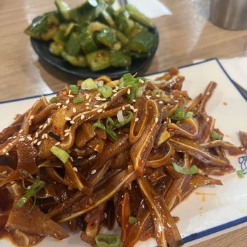 LAN Noodle - BRAISED PIG EAR IN CHILI OIL - Noodles Near Me - West Covina, California LAN Noodle - BRAISED PIG EAR IN CHILI OIL - Noodles Near Me - West Covina, California