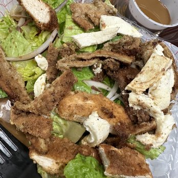 Marra's Italian Specialties - a salad with chicken and lettuce - Salad Near Me - Roseland, New Jersey Marra's Italian Specialties - a salad with chicken and lettuce - Salad Near Me - Roseland, New Jersey