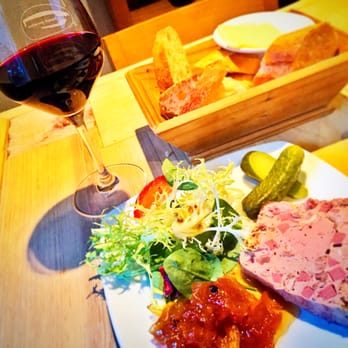 The French Paradox - I ordered 2 course dinner €16-. It's a starter (Duck terrine) - French Near Me - Dublin, D The French Paradox - I ordered 2 course dinner €16-. It's a starter (Duck terrine) - French Near Me - Dublin, D