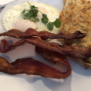 Brookside Golf Club Restaurant - Bacon, Eggs and Hashbrown sub for potato's - American Near Me - Pasadena, California Brookside Golf Club Restaurant - Bacon, Eggs and Hashbrown sub for potato's - American Near Me - Pasadena, California