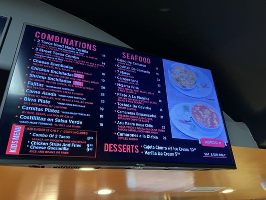 Menu photo 3 Tacos Madre Costa Mesa, CA
