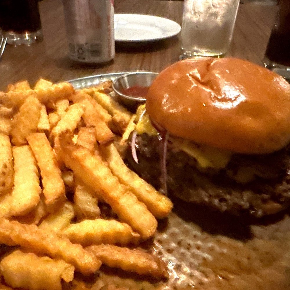 Aftermath Kitchen & Bar - Burger and fries. - New American Near Me - Phoenix, Arizona Aftermath Kitchen & Bar - Burger and fries. - New American Near Me - Phoenix, Arizona