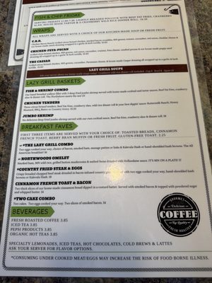 Menu photo 1 Lazy Bear Grill Barnum, MN Menu photo 1 Lazy Bear Grill Barnum, MN