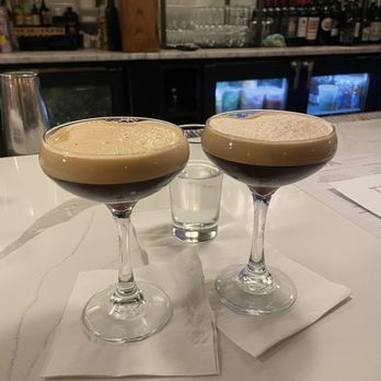 Treva Restaurant & Bar - Espresso martinis - Italian Near Me - West Hartford, Connecticut