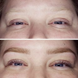 La Belle Studio- Middletown - Eyebrow shaping/tint and eyelash lift/tint.