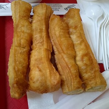 Happy Congee - Chinese donut $1.50 each (this is one cut into 4 pieces). - Food Court Near Me - Toronto, Ontario Happy Congee - Chinese donut $1.50 each (this is one cut into 4 pieces). - Food Court Near Me - Toronto, Ontario