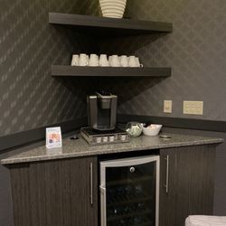 Tranquility Dental Wellness - Lacey - Coffee area- try the Mexican hot chocolate!