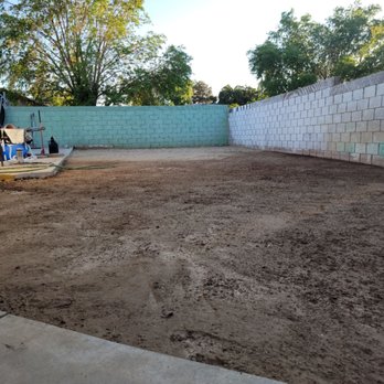 Aggressive Concrete Services - They leveled the backyard - Masonry/Concrete Near Me Aggressive Concrete Services - They leveled the backyard - Masonry/Concrete Near Me