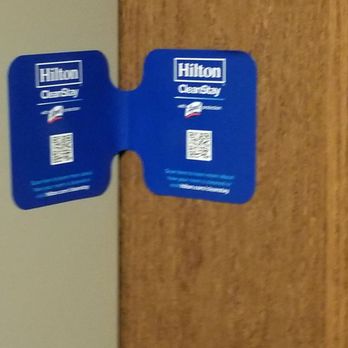 Hampton Inn & Suites Carson City - Clean room certification sticker upon arrival to room 1st time. - Hotels Near Me - Carson City, Nevada