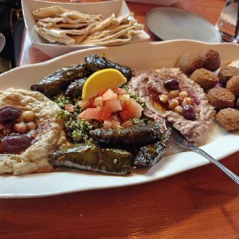 Olive Lounge & Grill - Mezza platter - Lounges Near Me - Takoma Park, Maryland