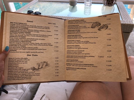 Menu photo 3 Il Pirata Praiano, SA Menu photo 3 Il Pirata Praiano, SA