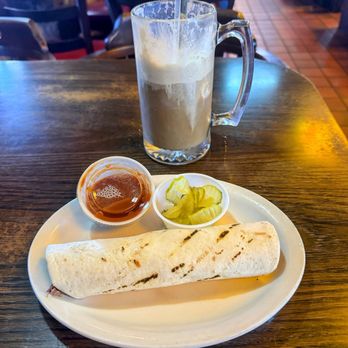 Rib Hut - Brisket burrito. My favorite. - Barbeque Near Me - El Paso, Texas