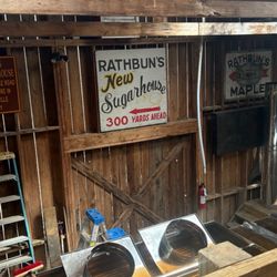 Rathbun's Maple Sugar House - Maple syrup processing!