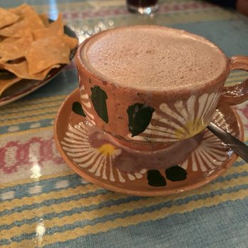 EK Valley Restaurant - Hot chocolate - Feb 2024 - Mexican Near Me - Culver City, California