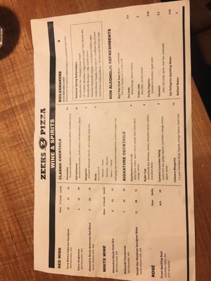 Menu photo 8 Zeeks Pizza Seattle, WA