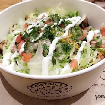 District Taco - Chicken bowl - Mexican Near Me - Washington, DC, District of Columbia District Taco - Chicken bowl - Mexican Near Me - Washington, DC, District of Columbia