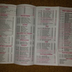 Spring Garden - Menu