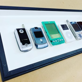 FRAME - Framing old devices in a shadow box frame - Framing Near Me - San Francisco, California FRAME - Framing old devices in a shadow box frame - Framing Near Me - San Francisco, California