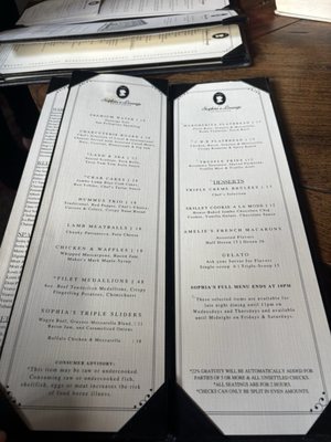 Menu photo 3 Sophia's Lounge Charlotte, NC Menu photo 3 Sophia's Lounge Charlotte, NC