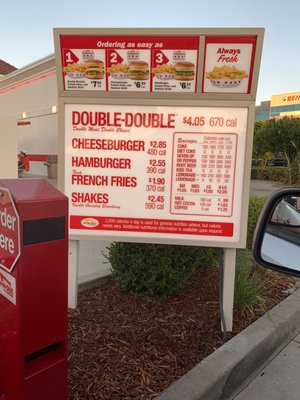 Menu photo 5 In-N-Out Burger Stockton, CA Menu photo 5 In-N-Out Burger Stockton, CA