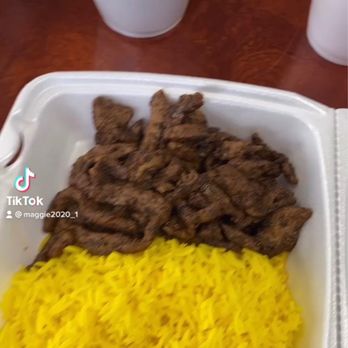 NK Gyros - Steak shawarma and rice along with their soup. They also make fresh baklava from scratch. - Greek Near Me - Tempe, Arizona