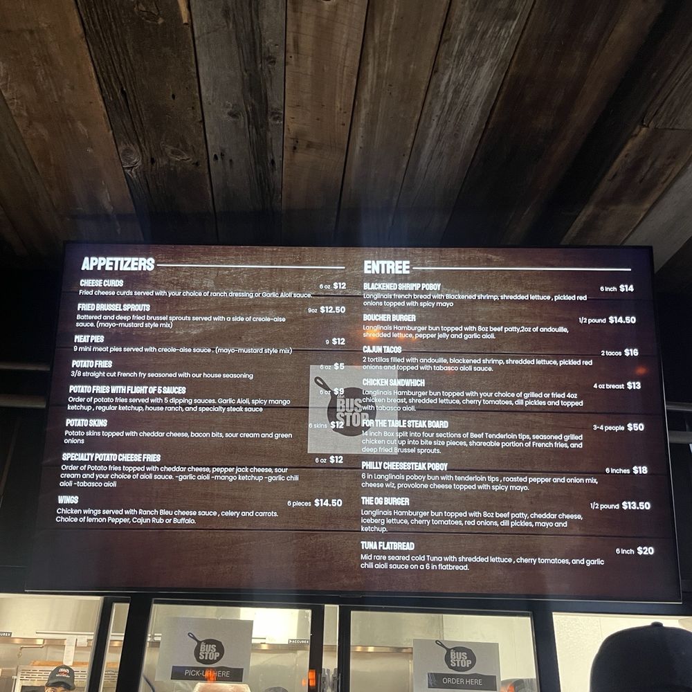 Menu Menu