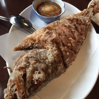 Kissa Tanto - Fried whole perch w/ daikon soy dipping sauce - Japanese Near Me - Vancouver, British Columbia