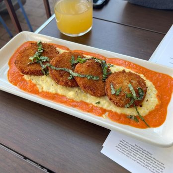 Tupelo Honey Southern Kitchen & Bar - Fried Green Tomatoes* - Southern Near Me - Denver, Colorado Tupelo Honey Southern Kitchen & Bar - Fried Green Tomatoes* - Southern Near Me - Denver, Colorado