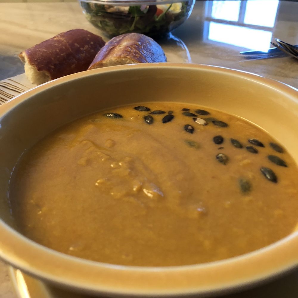 Panera Bread - Vegetarian Autumn Squash Soup...outstanding! - Sandwiches Near Me - Ann Arbor, Michigan Panera Bread - Vegetarian Autumn Squash Soup...outstanding! - Sandwiches Near Me - Ann Arbor, Michigan