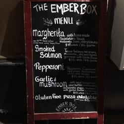 The Ember Box - Menu