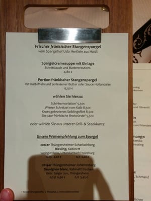 Menu photo 5 Rokoko Veitshöchheim, BY