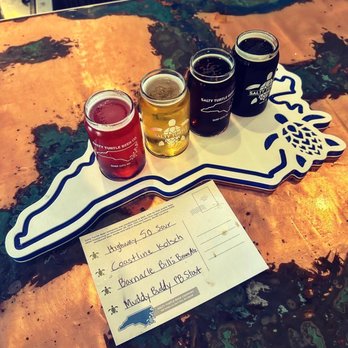 Salty Turtle Beer Company - Flight - Breweries Near Me - Surf City, North Carolina Salty Turtle Beer Company - Flight - Breweries Near Me - Surf City, North Carolina