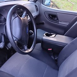 Fox Auto Spa - Inside of pickup truck that is freshly detailed.