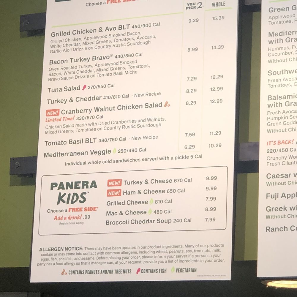 Panera Bread - Sandwiches Near Me - Northridge, California