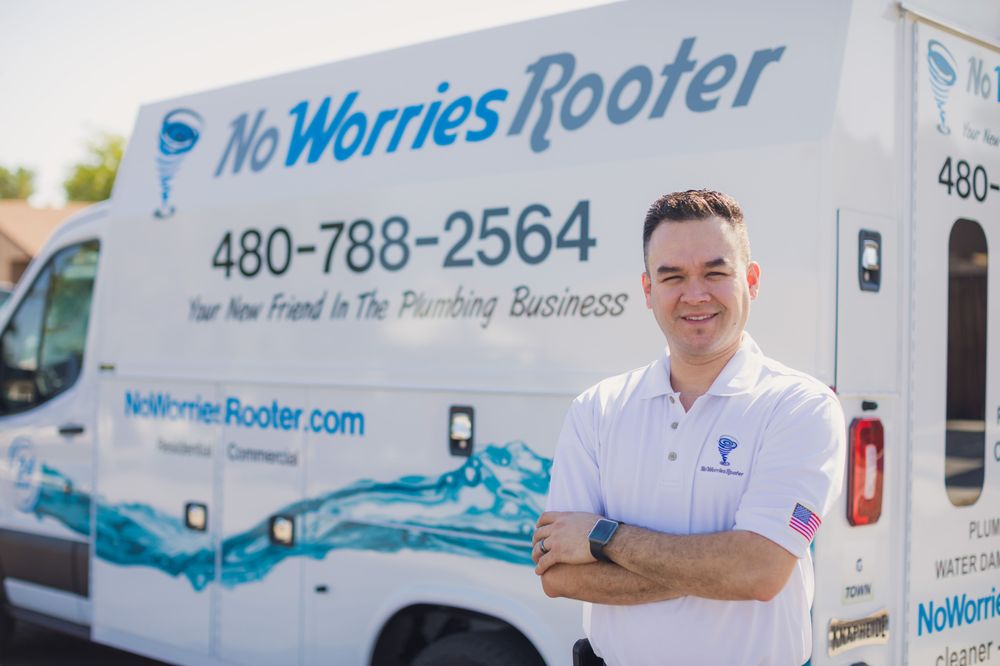 Slide of No Worries Rooter