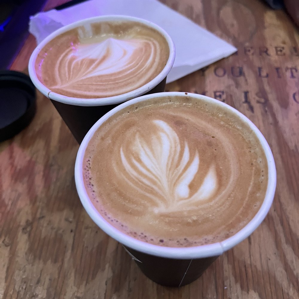 Little Cup - (2) 12 oz lattes - Wine Bars Near Me - Vashon, Washington