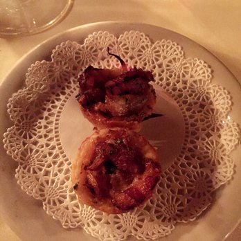 Basilic Restaurant - Amuse bouche. Basically a mini quiche. So good - French Near Me - Newport Beach, California Basilic Restaurant - Amuse bouche. Basically a mini quiche. So good - French Near Me - Newport Beach, California