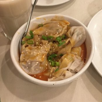 Dumpling Kitchen - Wontons in chili oil. - Chinese Near Me - San Francisco, California