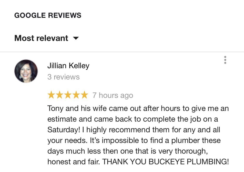 Slide of Buckeye Plumbing & Excavating