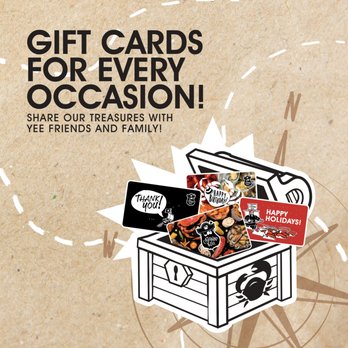 The Captain's Boil - Gift Cards are now available to be purchased in-stores, just in time for the holidays! - Cajun/Creole Near Me - London, Ontario The Captain's Boil - Gift Cards are now available to be purchased in-stores, just in time for the holidays! - Cajun/Creole Near Me - London, Ontario