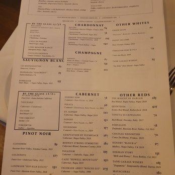 Houston White - Menu - Steakhouses Near Me - Rehoboth Beach, Delaware