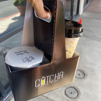 Gotcha Tea House - The Bamboo Charcoal is in the smaller sized cup, but very tasty! - Tea Rooms Near Me - Rosemead, California Gotcha Tea House - The Bamboo Charcoal is in the smaller sized cup, but very tasty! - Tea Rooms Near Me - Rosemead, California