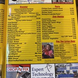 Big Al's Seafood - Menu
