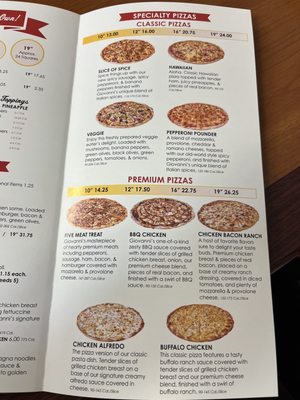 Menu photo 4 Giovanni's Pizza Portsmouth, OH