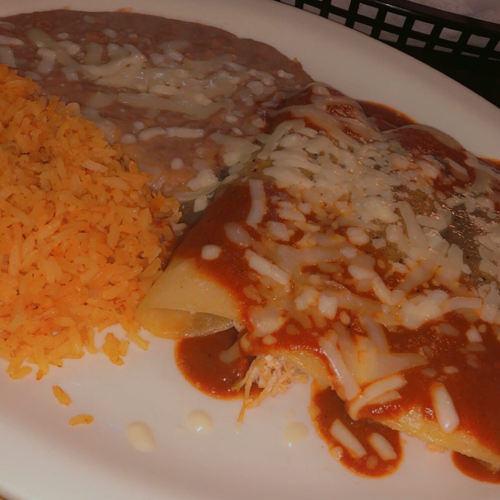Enchiladas Rancheros! Pretty good.