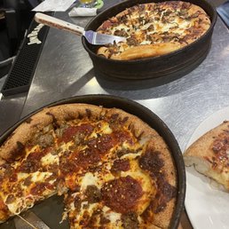 Half off deep dish pizza on Tuesdays! Half off deep dish pizza on Tuesdays!