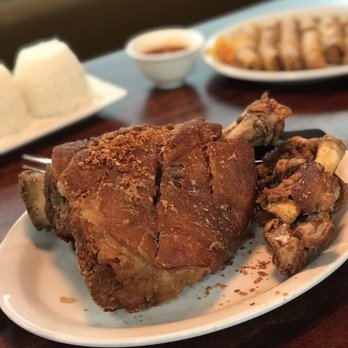 Gerry's Grill - Crispy pata - Filipino Near Me - Houston, Texas