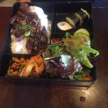 Bonsai - Bento box Korean Short Ribs 12-29-16 - Sushi Bars Near Me - Chandler, Arizona