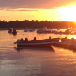 Mary's Boat Livery & Lobster - Sunset at Mary's