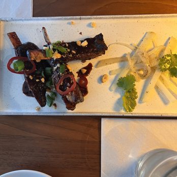Polaris - Lamb chops - the best we had with the sauce. Must try - American Near Me - Atlanta, Georgia Polaris - Lamb chops - the best we had with the sauce. Must try - American Near Me - Atlanta, Georgia